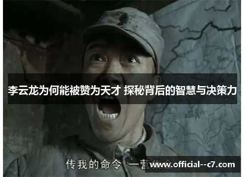 李云龙为何能被赞为天才 探秘背后的智慧与决策力